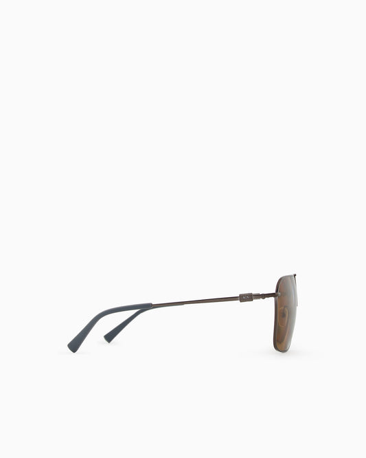 Armani Exchange AX2050S sunglasses in Grey (6003/73), view 2