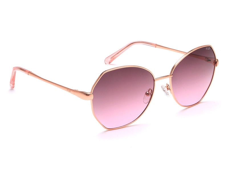 IRUS 1173 ROSE GOLD WITH CRYSTAL LIGHT PINK