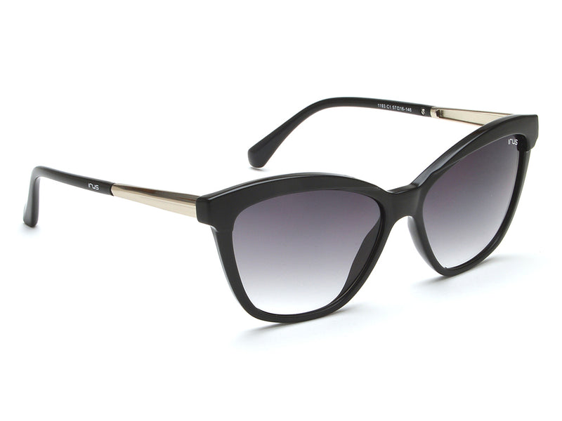 IRUS S1193 SHINY BLACK WITH SILVER