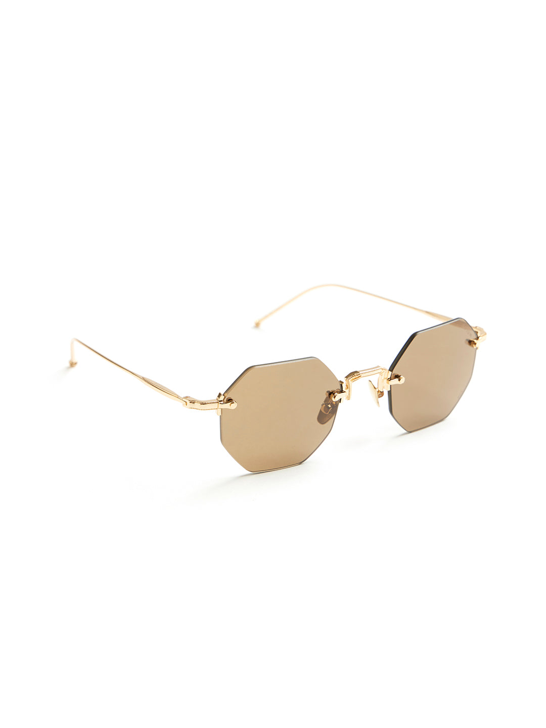 Opium Chrysalis OP10308 sunglasses in Gold / Brown (C1), view 1