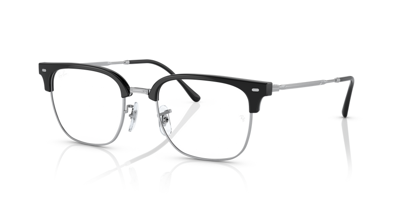 Ray-Ban RB7216 BLACK ON SILVER