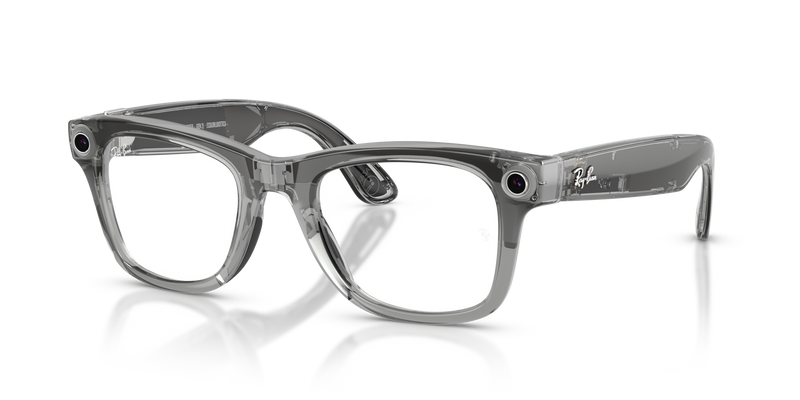 Ray-Ban Meta RW4012 SHINY TRANSPARENT GREY