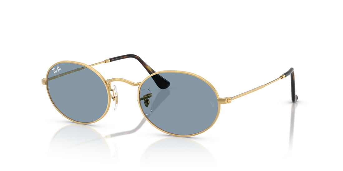 Ray-Ban Oval Metal RB3547 Unisex Sunglasses