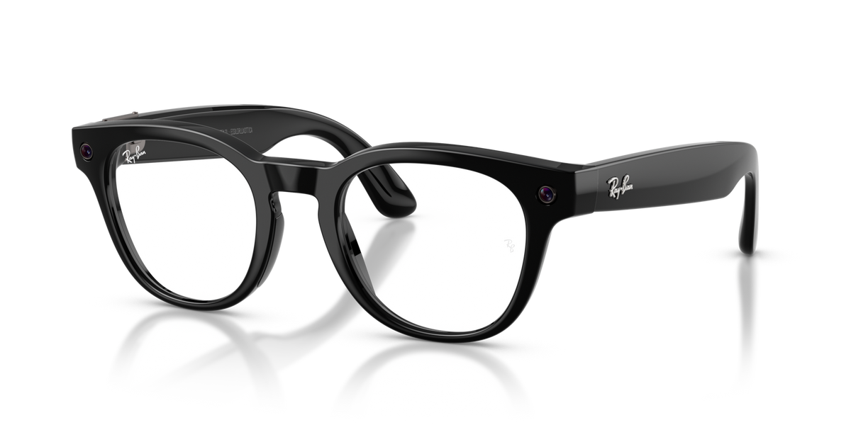 Ray-Ban Meta Scriber Optics (Gen 2) RW7002 smart glasses in Shiny Black (2000), view 1