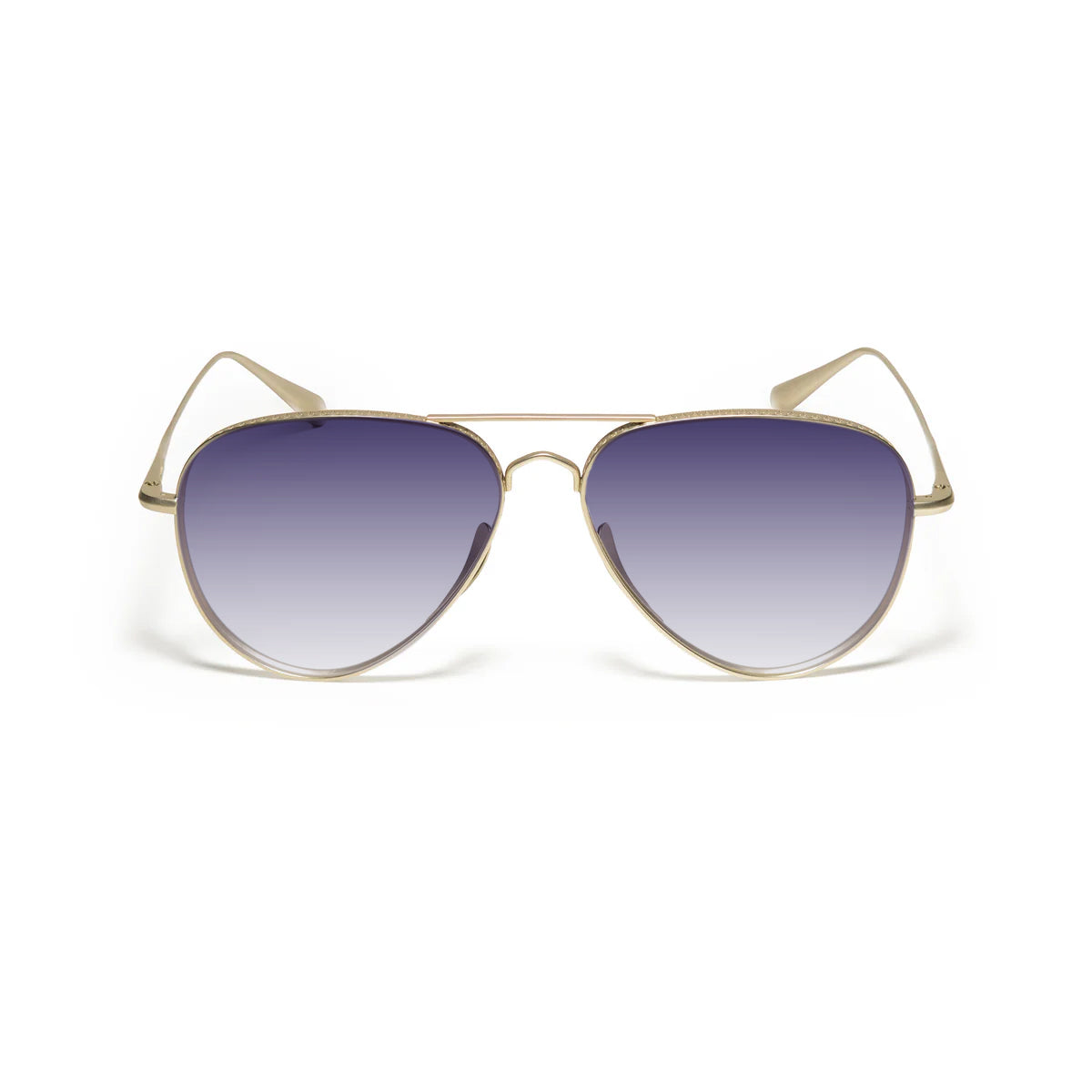 COCO LENI Zumra sunglasses in Gold / Gradient Gray, view 1