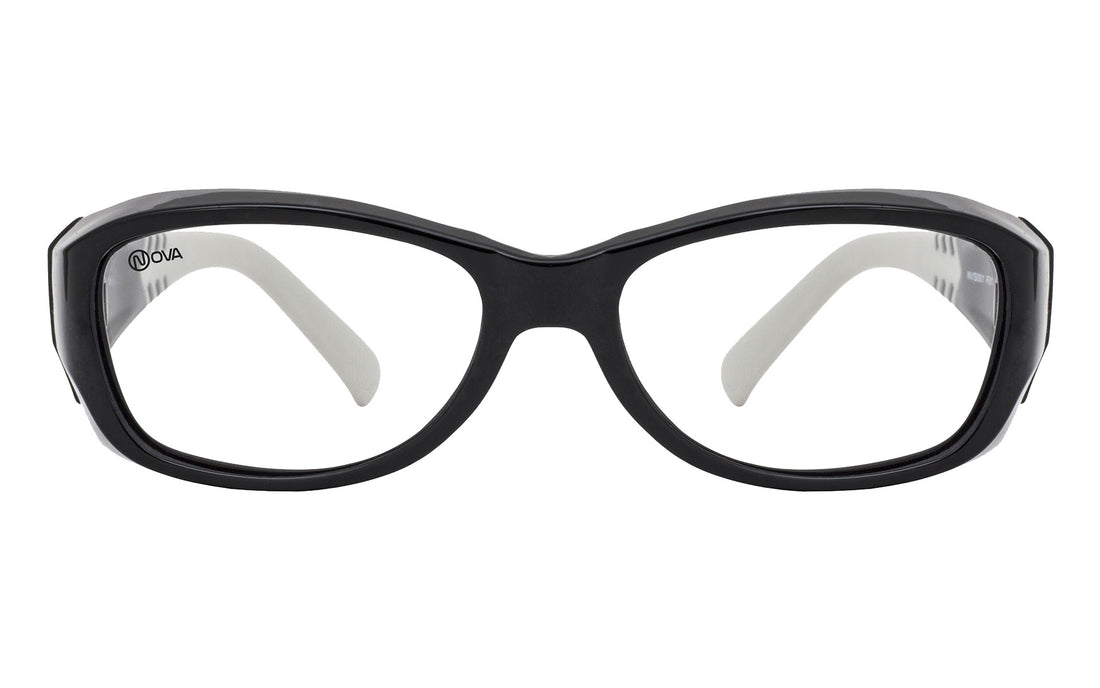 Nova Premium Rx Safety NVS001 Unisex Rectangle Eyeglasses
