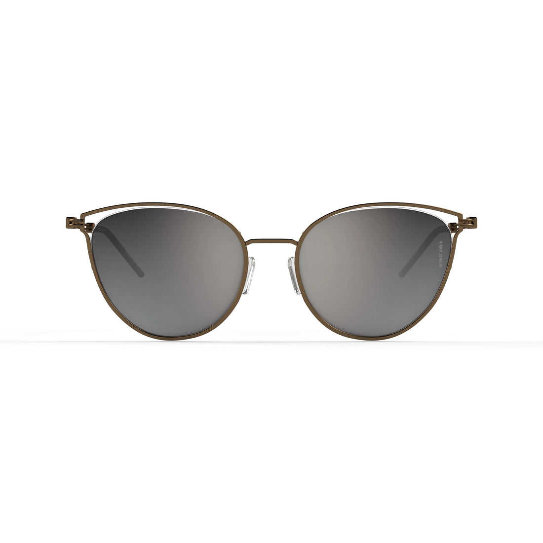 Intense Focus METAL MIGHT 12X Women's Cat Eye Sunglasses