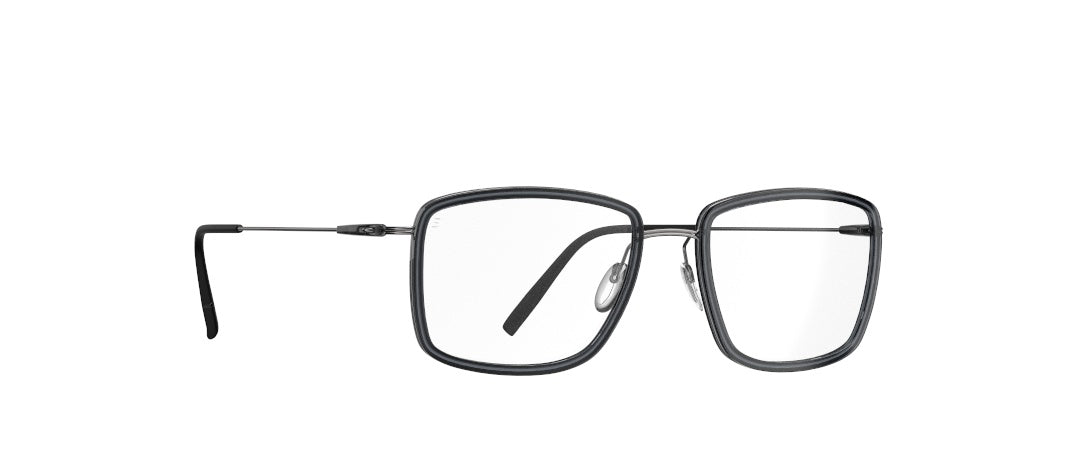 Silhouette Dynamics Colorwave Contour 5580 Men's Rectangle Eyeglasses