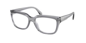 Michael Kors MK4117U eyeglasses in Grey Transparent (3971), view 1