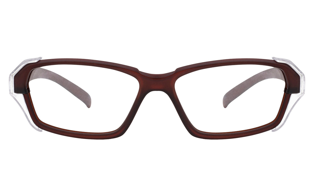 Nova Premium Rx Safety NVS003 Unisex Rectangle Eyeglasses