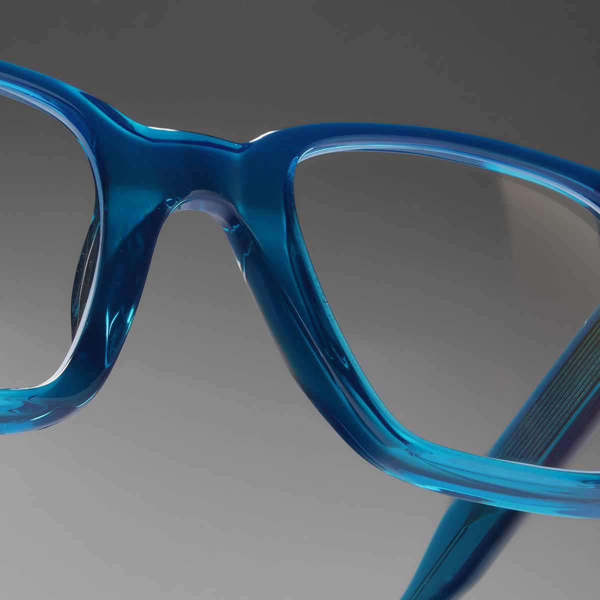 COCO LENI Grand eyeglasses in Teal, view 4