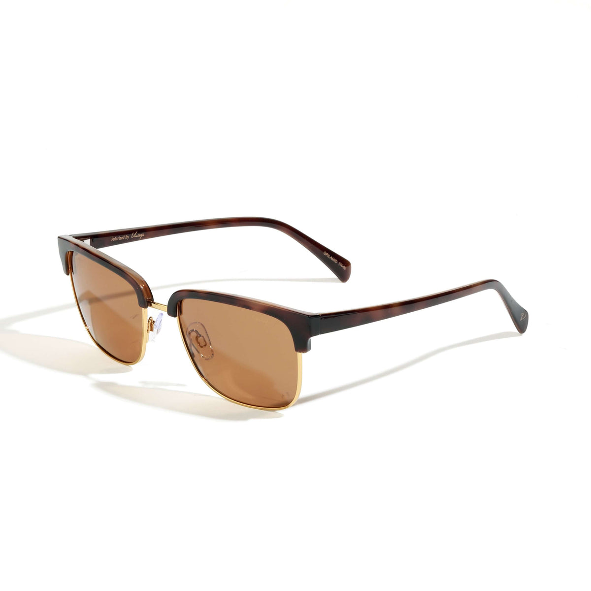 Vintage Celebrity sunglasses in Brown (C206), view 1
