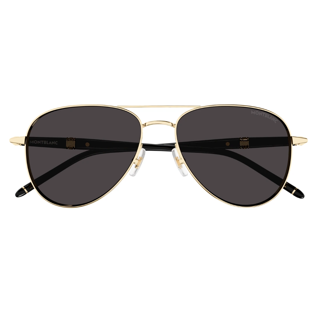 Montblanc MB0345S Men's Aviator Sunglasses