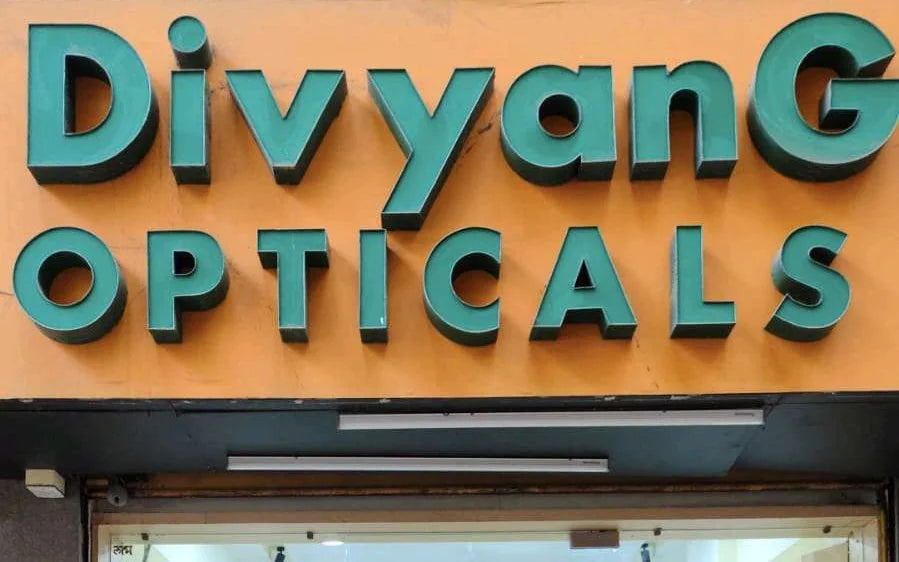DIVYANG OPTICALS Vesu store front